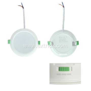 Led Plastic Side dial downlight dimmable 5W 3CCT